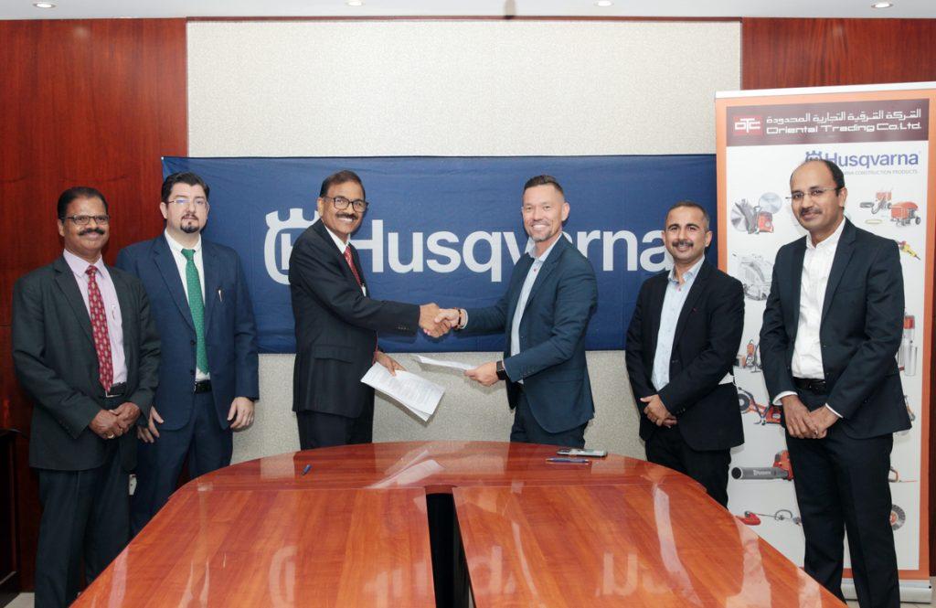 قطر شراكة بين شركة أورينتال تريدنج كومباني و هوسكفارنا للبناء