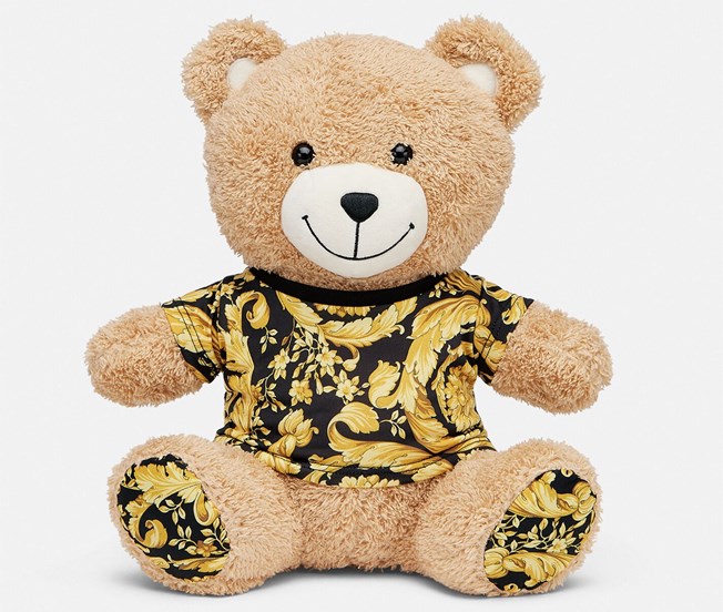 Versace Gold Baroque Teddy Bear