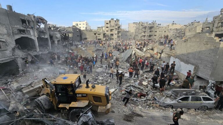 الأرجنتين تدين هجوم إسرائيل على مخيم لاجئين في غزة