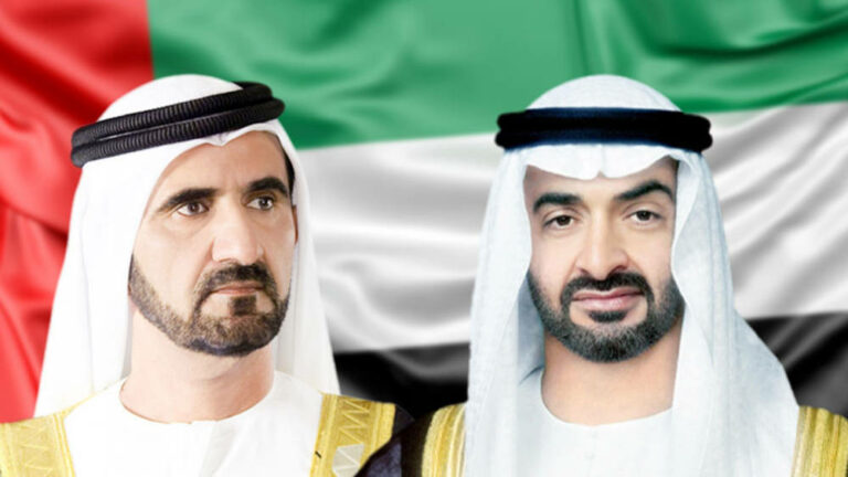 محمد بن زايد ومحمد بن راشد يهنئان السعودية باستضافة مونديال 2034