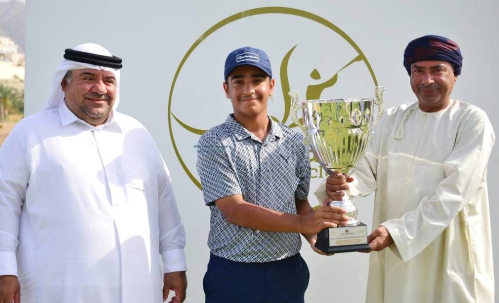 موسى شناعة بطلاً لبطولة عمّان الدولية للغولف