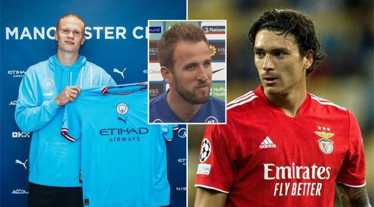 هاري كين: أتطلع إلى منافسة هالاند ونونيز على الحذاء الذهبي