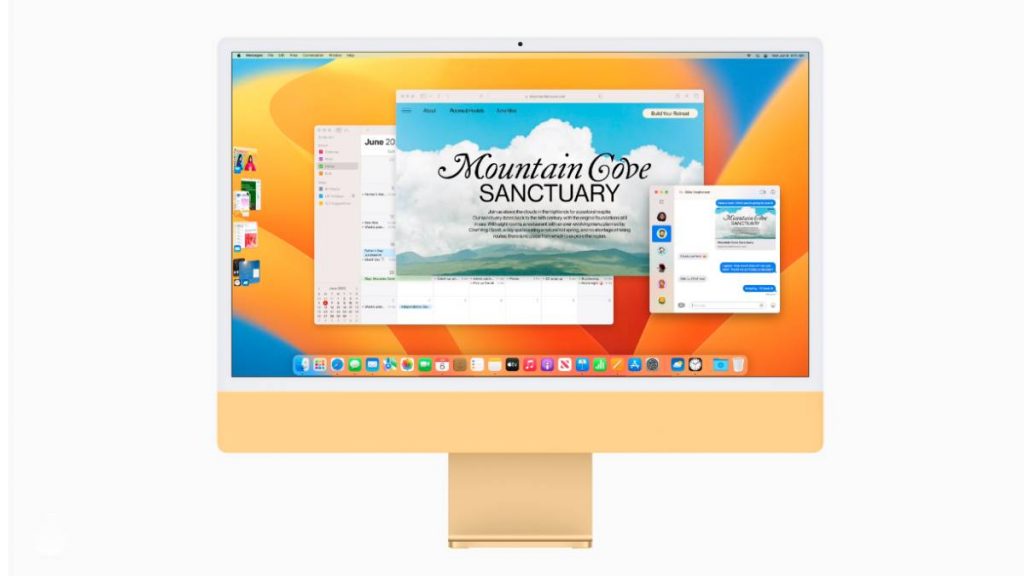 مميزات macOS Ventura ماك او اس فينتورا  stage manager