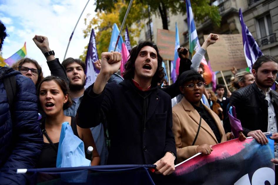 تظاهرة حاشدة في باريس ضد التضخم و«غلاء المعيشة»