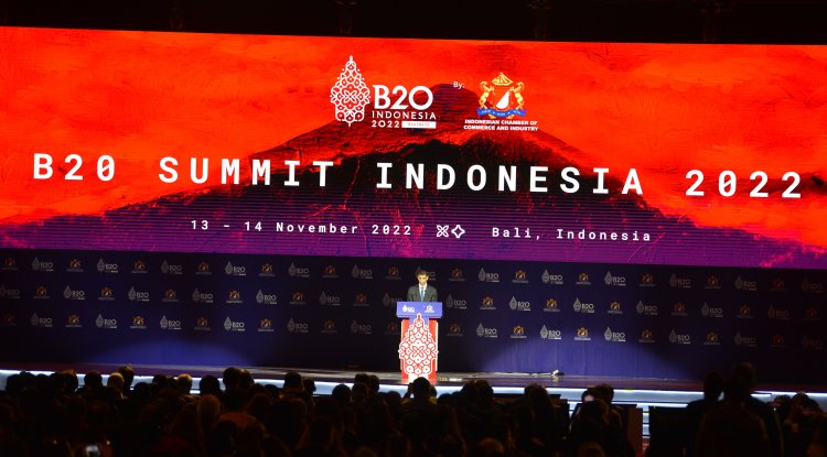 الإمارات تدعو خلال - قمة B20 بإندونيسيا - إلى حشد الجهود لتحفيز التدفق التجاري والاستثماري لمساعدة الاقتصاد العالمي على تخطي التحديات