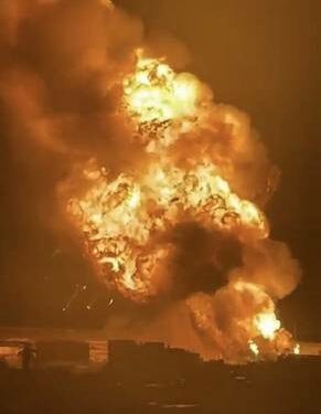 انفجارات ضخمة في مستودع للغاز في المغرب