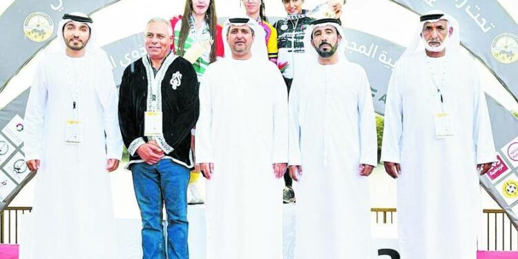 ميدالية تاريخية للإمارات في البطولة العربية للدراجات