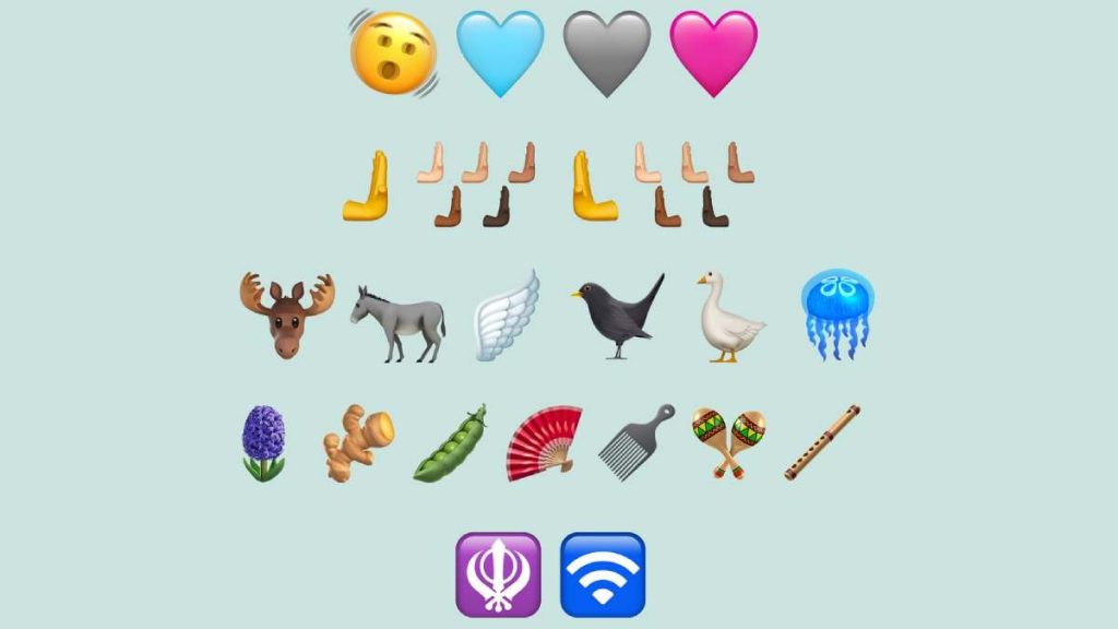 الايموجي الجديدة في تحديث iOS 16.4 لايفون