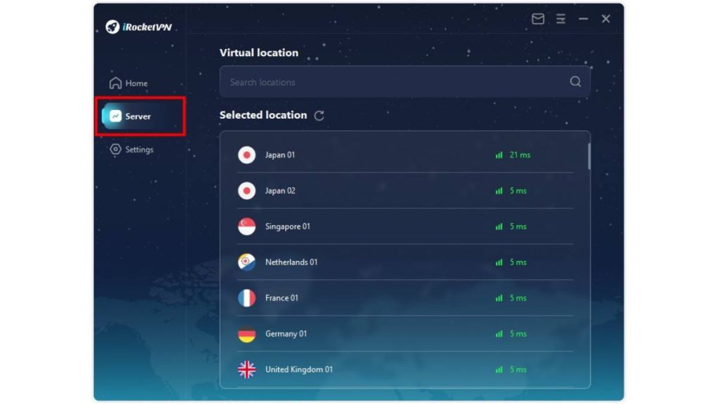 iRocketVPN 2