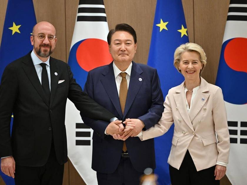 «نووي بيونغ يانغ» وأزمة أوكرانيا يتصدران محادثات الاتحاد الأوروبي في سيؤول