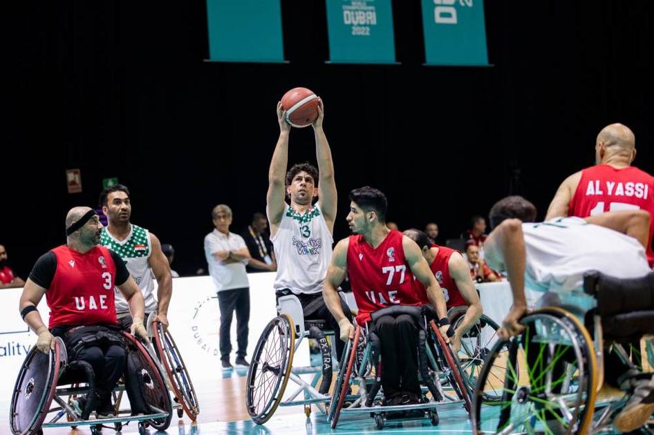 نصف نهائي مثير لمونديال سلة الكراسي المتحركة