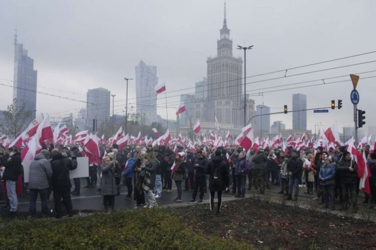 تظاهرات مناهضة لأوروبا في عيد استقلال بولندا