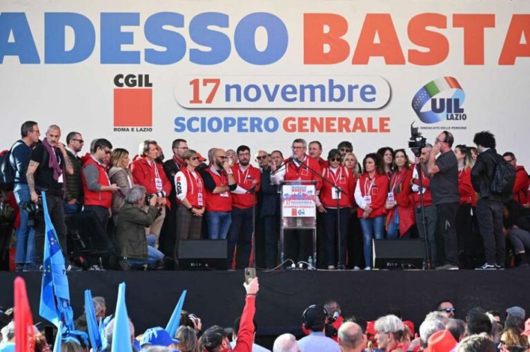 «ميلوني. الشعب جائع»..آلاف الإيطاليين يحتجون ضد الحكومة