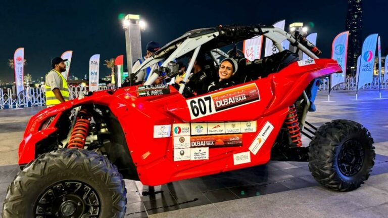 نورا الجساسي: أحلم بتشريف الإمارات في عالم الراليات وبن سليم مثلي الأعلى