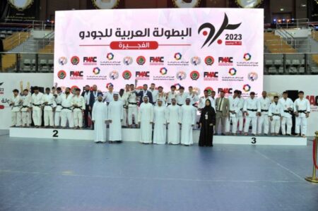 «الفجيرة للفنون القتالية» يحرز ذهبية الفرق في «عربية الجودو»