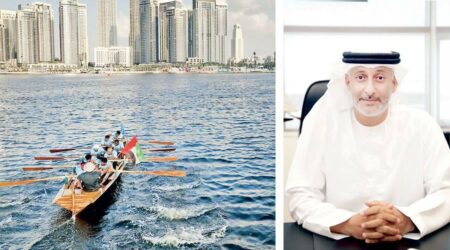 مشاركة 450 بحاراً في سباق دبي لقوارب التجديف