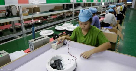 نشاط التصنيع في الصين ينمو بأسرع وتيرة في عامين