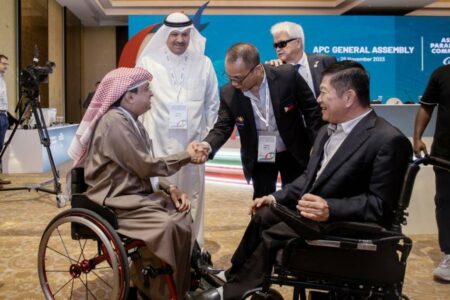 ماجد العصيمي يحتفظ برئاسة اللجنة البارالمبية الآسيوية