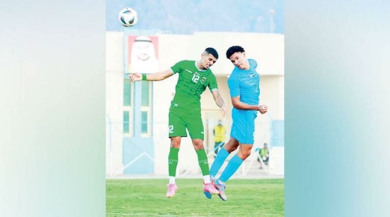 مباراتان في تمهيدي كأس رئيس الدولة