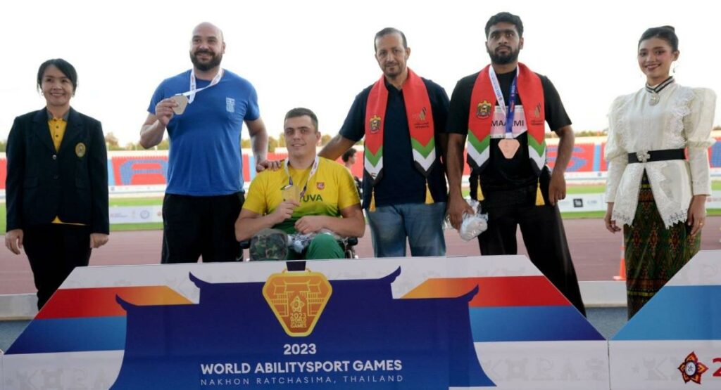 6 ميداليات جديدة للإمارات في الألعاب العالمية لأصحاب الهمم