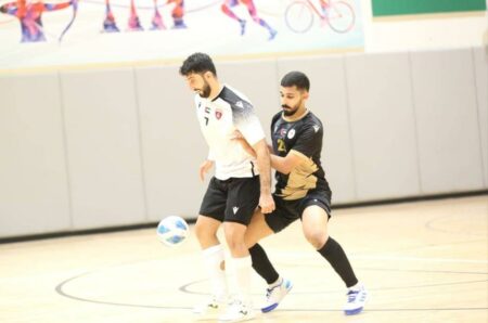 مليحة يتألق في دوري الصالات بانتصارين