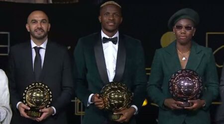 «أوسيمين» أفضل لاعب في إفريقيا وسيطرة عربية على جوائز كاف 2023