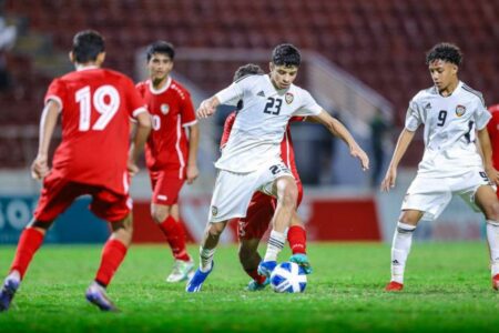 «أبيض الناشئين» يخسر أمام سوريا في بطولة غرب آسيا