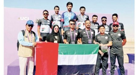 الإمارات ترفع حصادها إلى 7 ميداليات في «عربية الدراجات»