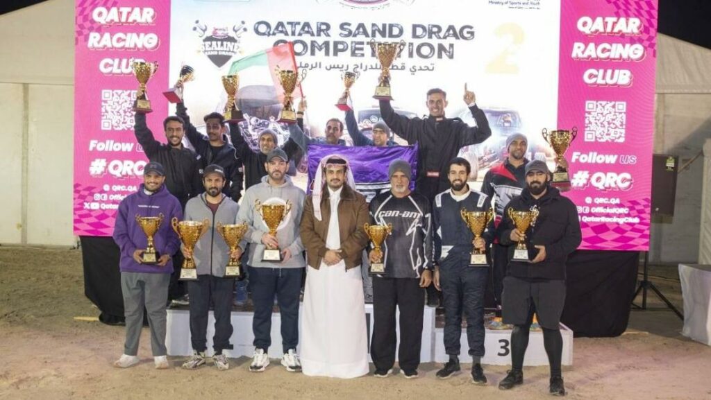 أحمد البلوشي يحطم الرقم القياسي في «دراج ريس» قطر