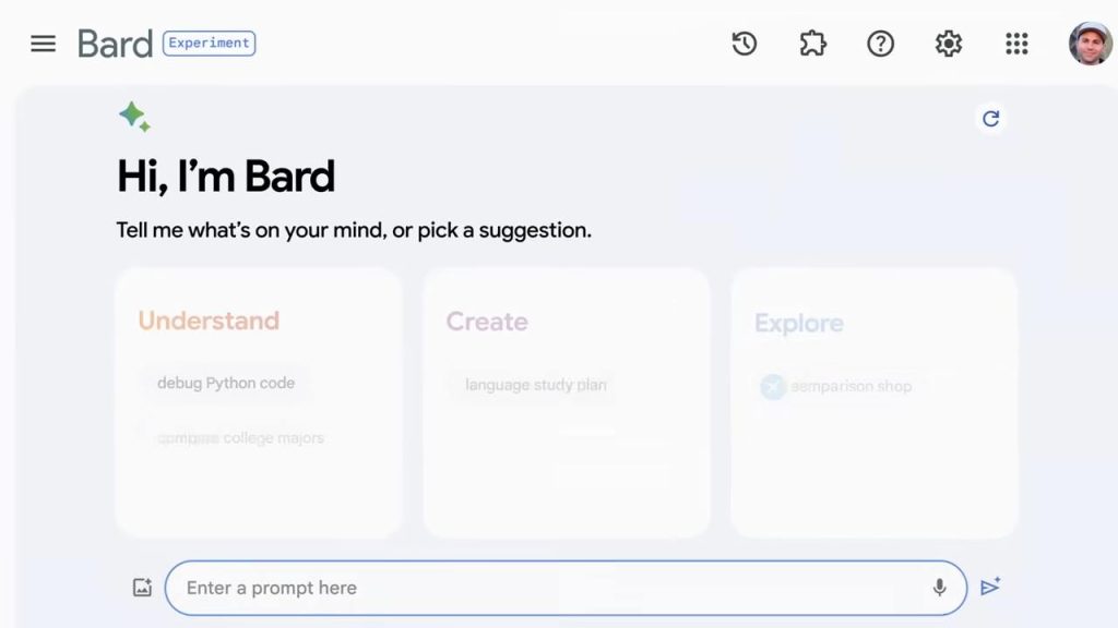 مميزات بارد Bard المزود بنموذج Gemini Pro