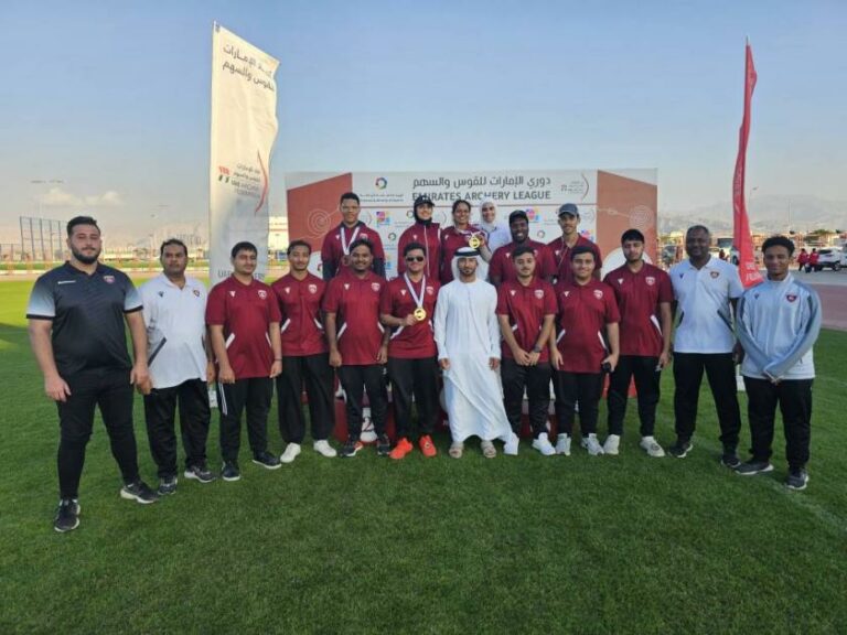 4 ميداليات لقوس وسهم الحمرية في المرحلة الثالثة بالدوري