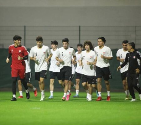 الأولمبي العراقي يخوض أول تدريب في الإمارات