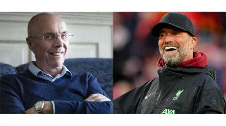 كلوب يحقق حلم جوران إريكسون بتدريب ليفربول ليوم واحد