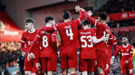 ليفربول يتخطى عقبة نورويتش سيتي في كأس الاتحاد بخماسية