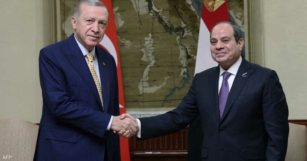 مصر وتركيا تتفقان على رفع التبادل التجاري إلى 15 مليار دولار