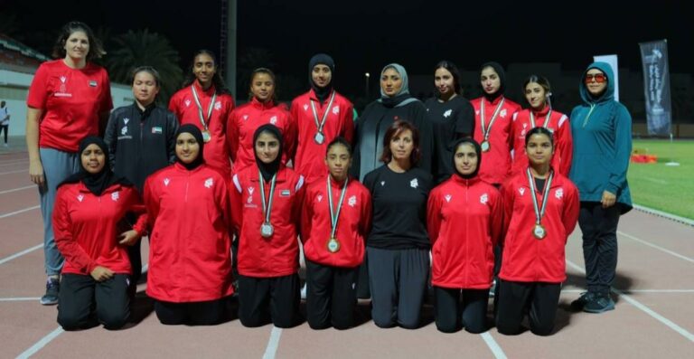 15 ميدالية لنادي الشارقة للمرأة في كأس الاتحاد لألعاب القوى