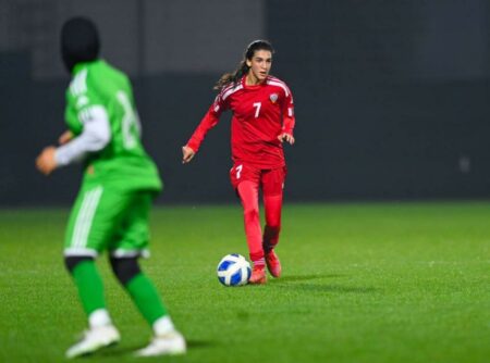 منتخب السيدات يفوز على العراق بثلاثية