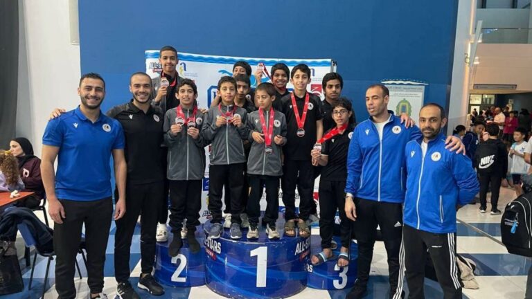 6 ميداليات لمليحة في كأس السباحة التطويرية الأولى