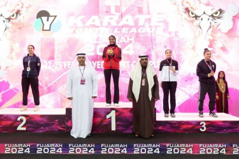 تألق عربي في اليوم الأول للدوري العالمي للكاراتيه للشباب بالفجيرة