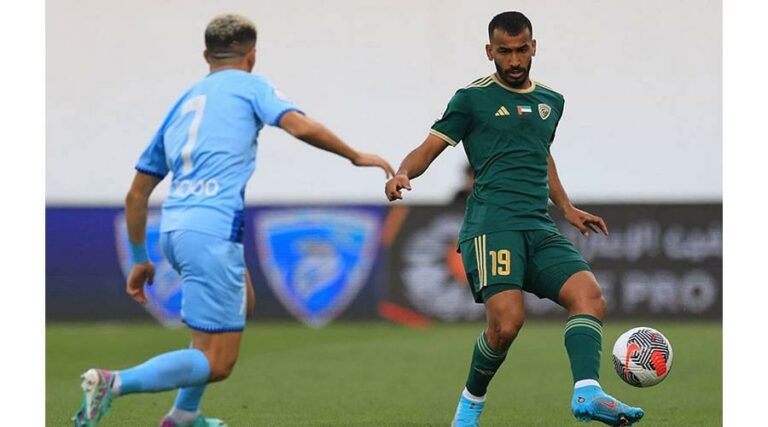 خورفكان يسجل ثالث أسرع هدف في تاريخ المحترفين