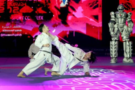 الفجيرة تتلألأ باحتضانها بطولة الدوري العالمي للكاراتيه للشباب