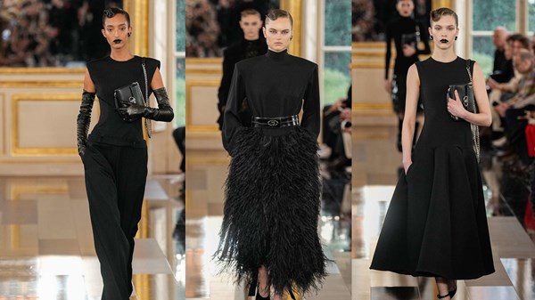 في مجموعة «VALENTINO» لخريف وشتاء 2024-2025.. الأسود «سيد الموقف» في مجموعة «VALENTINO» لخريف وشتاء 2024-2025.. الأسود «سيد الموقف»
