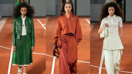 «Lacoste» تعود إلى أسبوع باريس.. بمجموعة خريف وشتاء 2024-2025