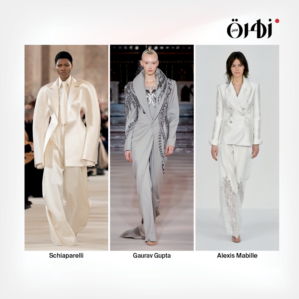 بدلات عملية بألوان أحادية 