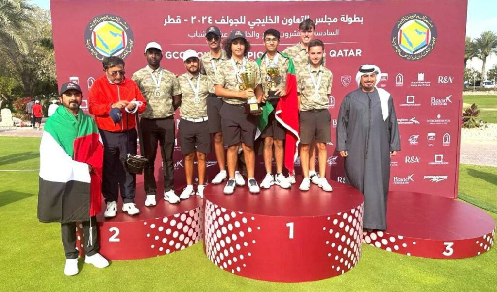 الإمارات تحصد 4 ميداليات في بطولة الخليج للجولف