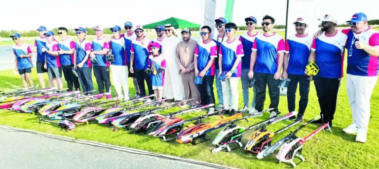 كو يواصل صدارته لبطولة دبي للطيران اللاسلكي