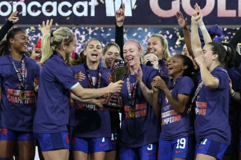 سيدات أمريكا يحرزن أول نسخة كونكاكاف للسيدات