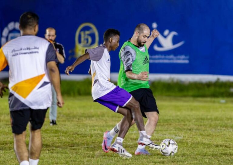 سباعيات الكرة تدشن مهرجان «دبي لأصحاب الهمم»