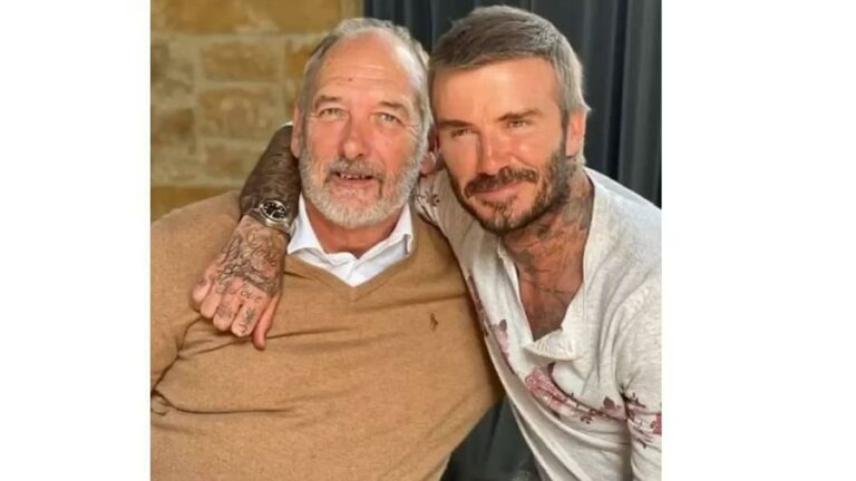 متى اعترف والد بيكهام بموهبة ابنه؟