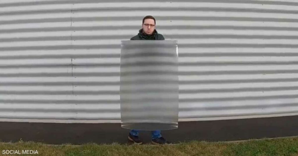 "درع التخفي" يصبح حقيقة.. فيديو للاختراع الغريب